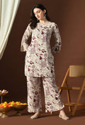 Floral Printed Tunic and Trouser Set