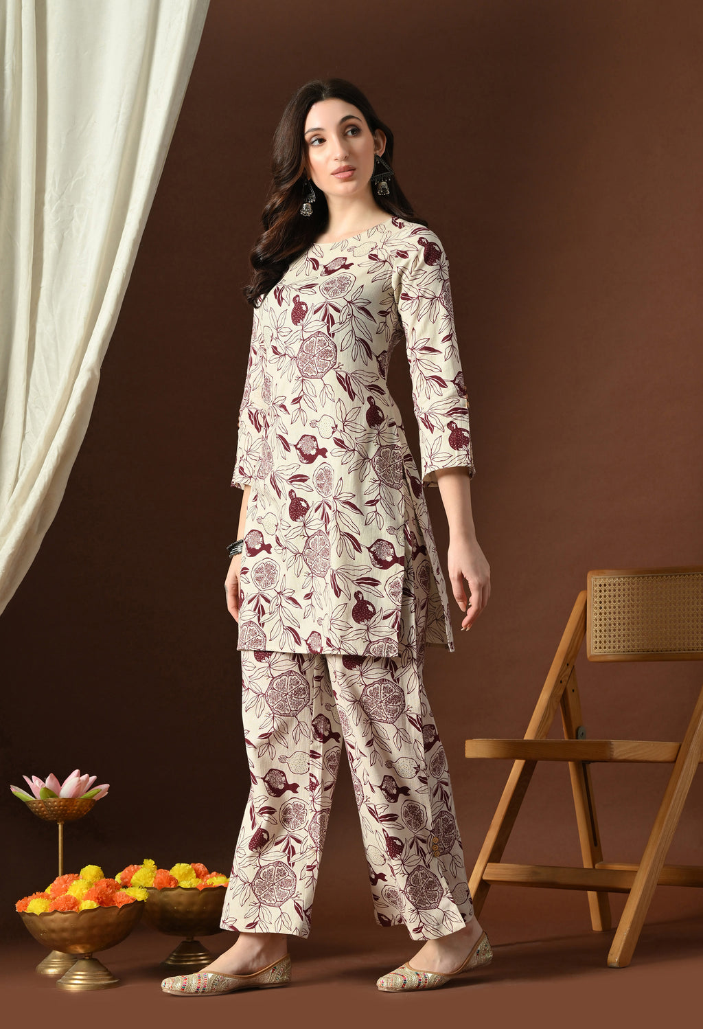 Floral Printed Co-Ord Set
