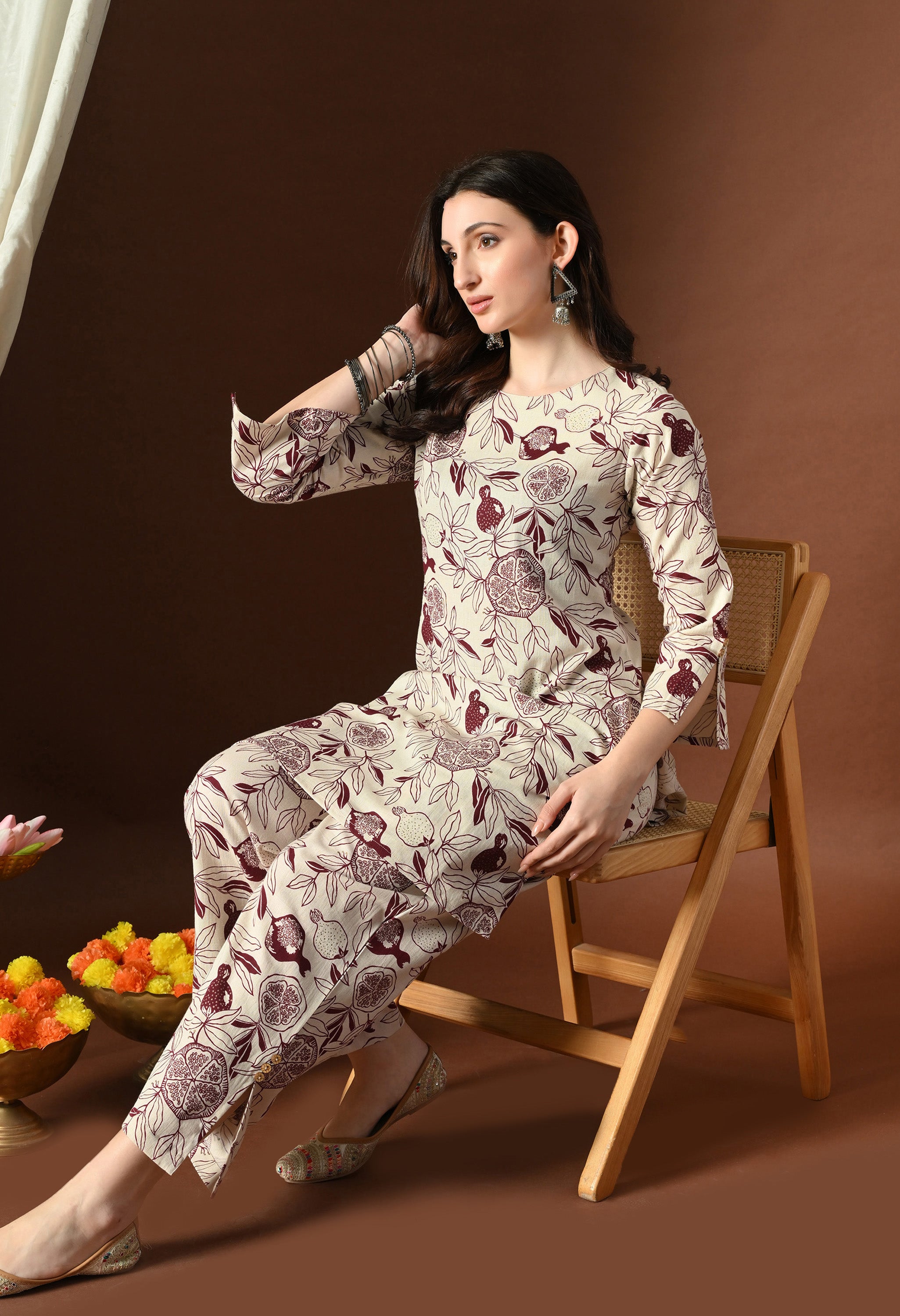 Floral Printed Co-Ord Set